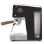 Machine à café espresso Ascaso Steel UNO PID en noir avec détails en bois, réservoir d'eau de 2 litres.