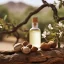 Essential oil bottle with shea butter, 10 ml with calming effect.