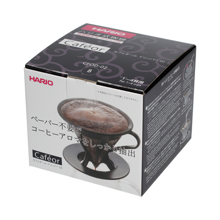 Hario Cafeor Dripper sort CFOD-02B