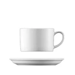 white Josefina latte cup