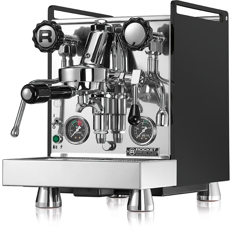 Rocket Espresso Mozzafiato Cronometro R noir Caractéristiques de la machine à café : Nettoyage manuel