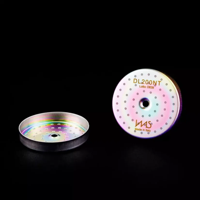 IMS douche DL200NT ø 50,5 mm pour machines à café, avec un diamètre intérieur de 49,5 mm.