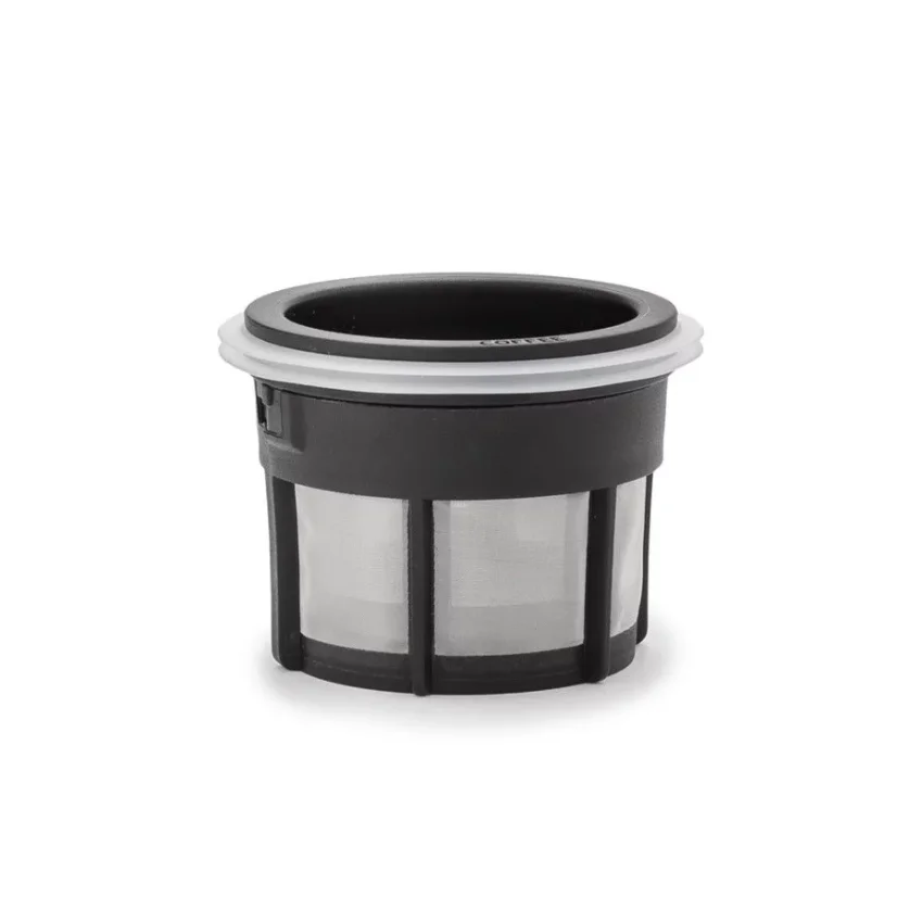 Filtračný systém pre French press 2. generácie, ktorý zabezpečuje čistejšiu a plnšiu chuť kávy.