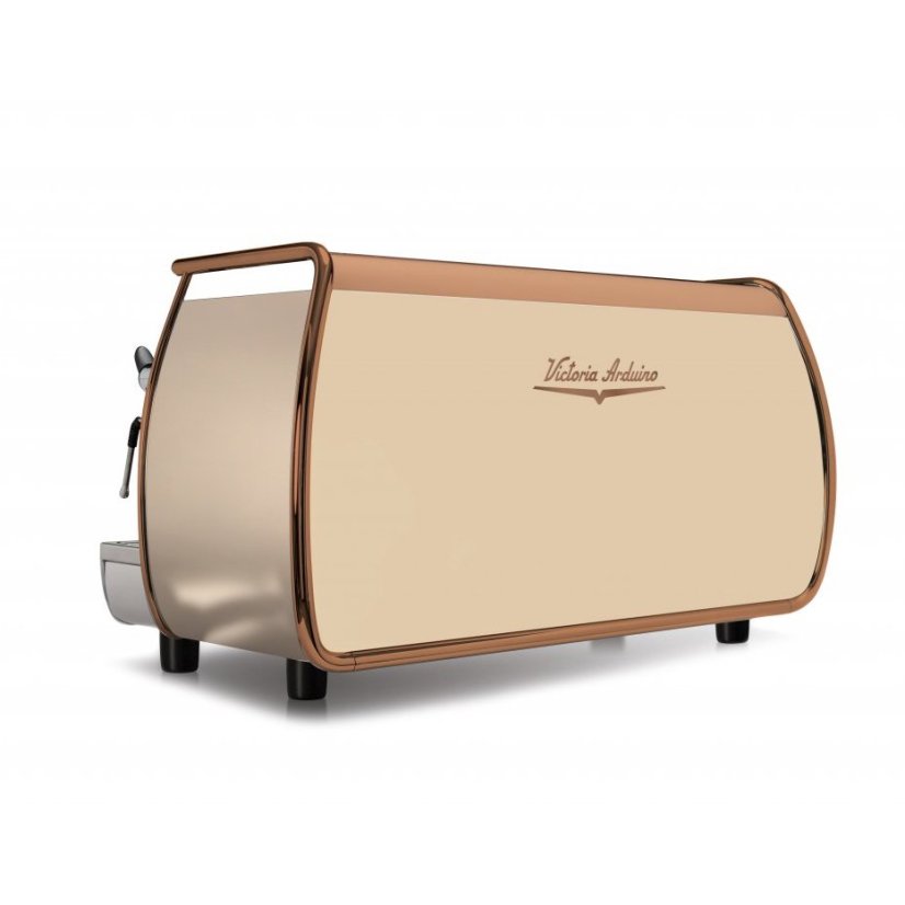 Pákový kávovar Victoria Arduino Adonis 1905 v farbe Glamour Sand.