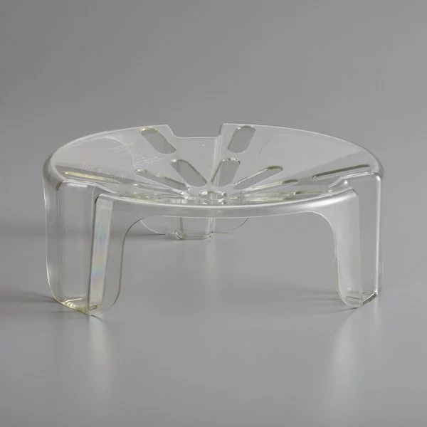 Transparent plastic base for a Toddy cold brew container
