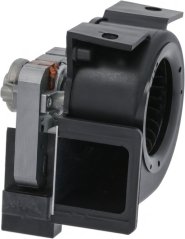 Zentrifugalventilator CAP05B-001, mat Motor, geriffelter Anker a Plastikspiralgehais mat Ausblosuschloss. Zentrifugalventilator CAP05B-001, mat Motor, geriffelter Anker a Plastikspiralgehais mat Ausblosuschloss.