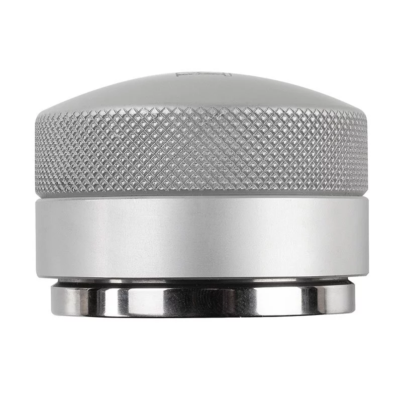 ECM 58 mm steel and aluminum coffee tamper.