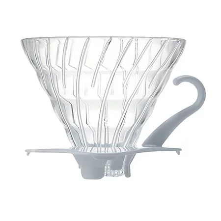 Dripper en verre Hario V60 02 blanc