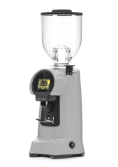 Eureka Helios 80 graue italienische Kaffeemühle.