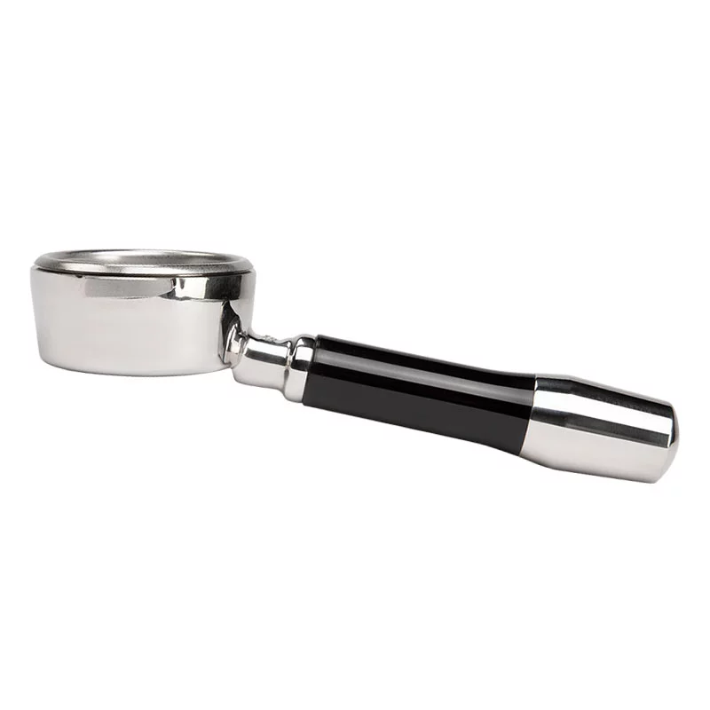 ECM bottomless portafilter, stainless steel