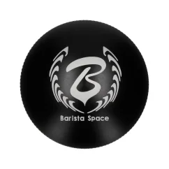 Black Barista Space Coffee Tamper, 58 mm, compatible with Ascaso Dream One coffee machine.