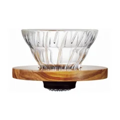 Hario V60-01 szklany Olive VDG-01-OV