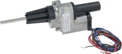 Gearmotor mat Enkoder 6-24Vdc 2A, mat Metallgetriib, Ausgangswelle a faarwege Draten vum Enkoder Gearmotor mat Enkoder 6-24Vdc 2A, mat Metallgetriib, Ausgangswelle a faarwege Draten vum Enkoder