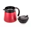 Carafe isolée en acier inoxydable pour café de couleur rouge, Hario Insulated Server V60-02, d'une capacité de 600 ml.
