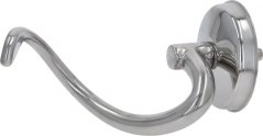 Chromhaken fir den Deeg (ANKARSRUM Major Dough Hook) a Spiralform mat enger Bréd an engem Béizen um Enn fir d'Befestegung.