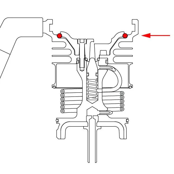 Replacement Grouphead O-ring from 9Barista.