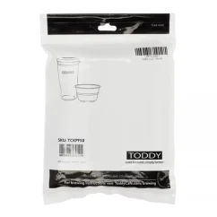 Pack of 50 paper filters for brewing cold drinks.