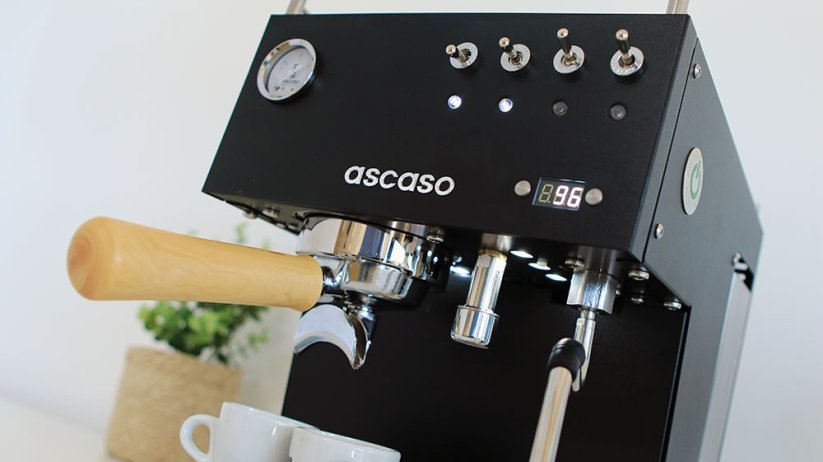 Ascaso Duo Basic functions : Steam nozzle
