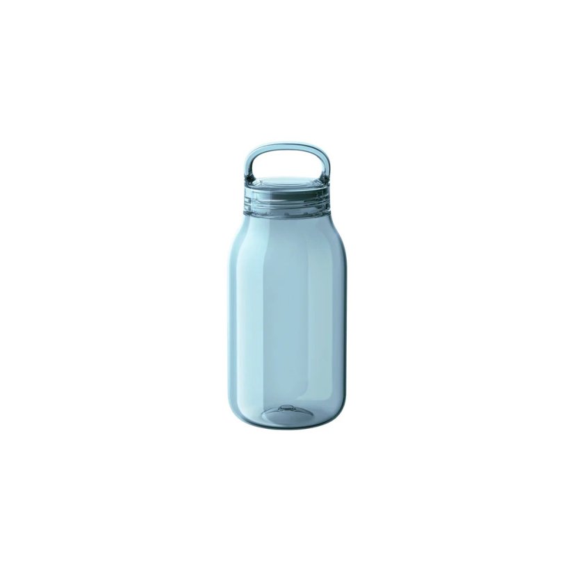 Kinto plastic water bottle 300 ml blue