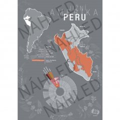 Beanie Peru - A4 formato plakatas