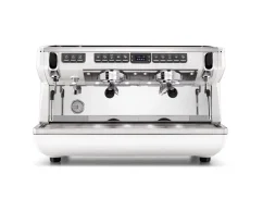 Máquina de café semiautomática blanca Nuova Simonelli Appia Life XT 2GR