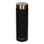 Termohrnček Asobu Le Baton 500 ml v elegantnej čiernej farbe, vhodný na cestovanie.