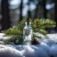 Flacon en verre de 10 ml d'huile essentielle 100 % naturelle de Sapin argenté, effet stimulant. Flacon en verre de 10 ml d'huile essentielle 100 % naturelle de Sapin argenté, effet stimulant.