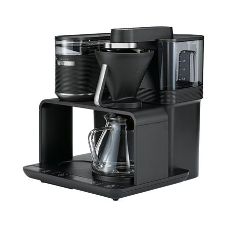 Melitta EPOS Black-Silver - machine à café automatique avec broyeur