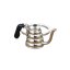 Porte-clé en argent en forme de cafetière Coffea est un excellent cadeau pour les amateurs de café, ajoutant une touche d'élégance à chaque clé.