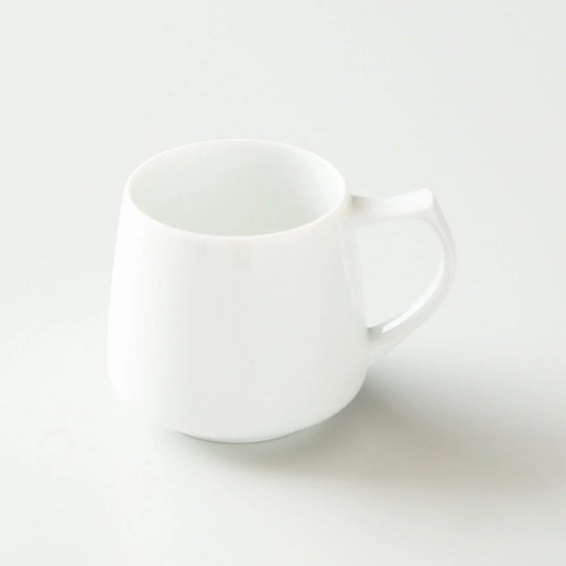 Origami fehér bögre kávéhoz vagy teához, 320 ml űrtartalommal.
