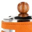 Narancssárga, libatorkos Barista Space Pour-Over kanna, 550 ml űrtartalommal, ideális a pontos kiöntéshez kávé elkészítésekor.