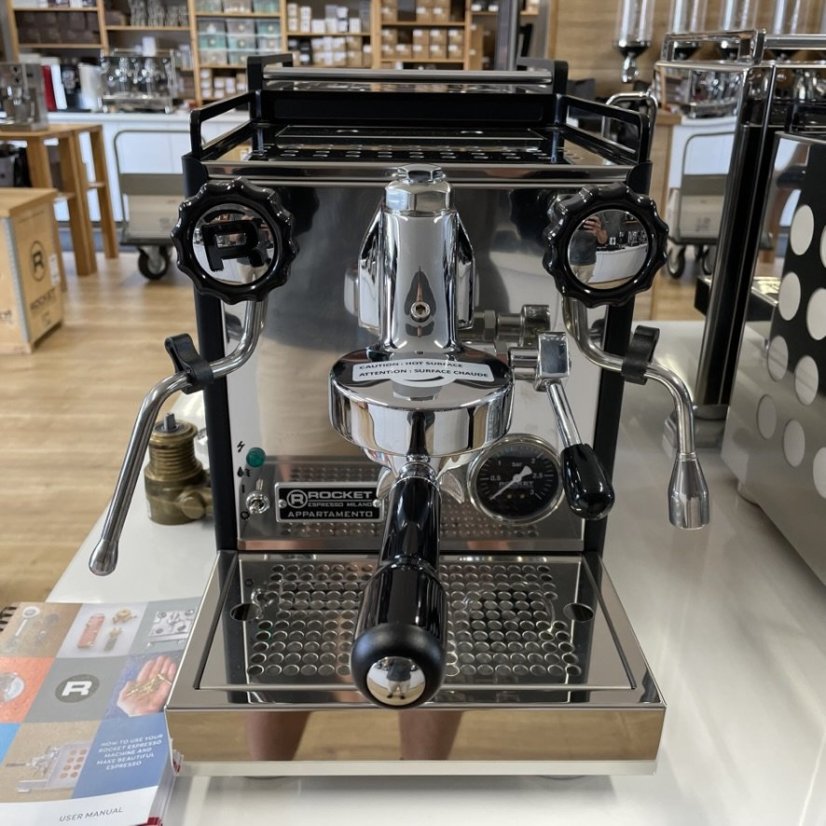 Rocket Espresso Appartamento Black/White - lever coffee machine