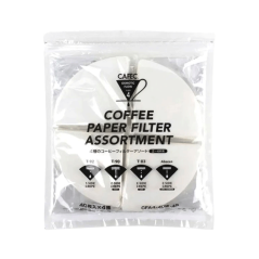 Papierfilter Cafec für V60-02 4×40 Stk.