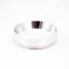 Entonnoir en acier inoxydable de 58 mm sur fond blanc