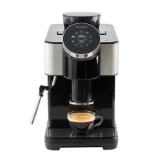 Dr. Coffee H1 Black - Automatic Coffee Machine with Ceramic Grinder
