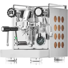 Siebträger-Kaffeemaschine Rocket Espresso Appartamento Copper mit Kupferkessel, ideal für Liebhaber von hochwertigem hausgemachtem Kaffee.