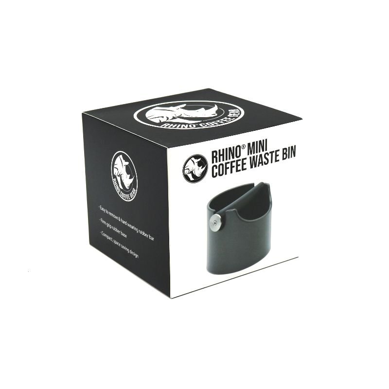 Rhino Mini Coffee Waste Bin coffee decanter grey