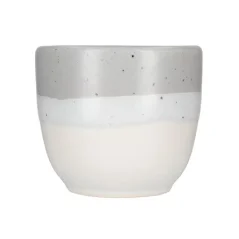 Ceramic caffe latté cup Aoomi Haze Mug 03WG, 200 ml capacity.