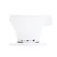 White pour-over dripper, ideal for brewing filtered coffee.