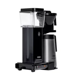 Čierny prekvapkávač na kávu Moccamaster KBGT 741 Technivorm. Čierny prekvapkávač na kávu Moccamaster KBGT 741 Technivorm.