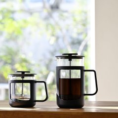 Hario Cafe Press U, French Press fir Kaffi an Téi