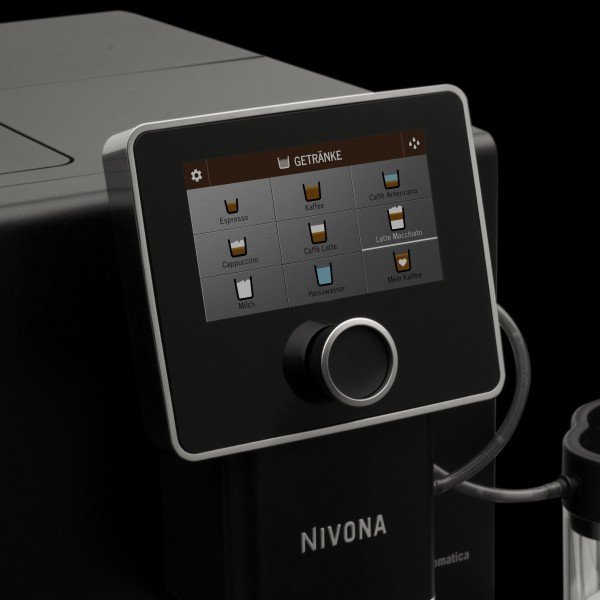 Eigenschaften der Nivona NICR 960 Kaffeemaschine : Platz für eine Portion gemahlenen Kaffee