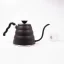 Elegant black gooseneck kettle Hario Buono with a capacity of 1.2 liters, perfect for precise pouring. Elegant black gooseneck kettle Hario Buono with a capacity of 1.2 liters, perfect for precise pouring.
