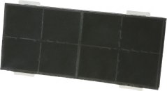 Dampkichemaschinnfilter BOSCH 00460120 DHZ7304, schwaarze rechteckege Kuelestoff-Filter mat gestepptem Muster