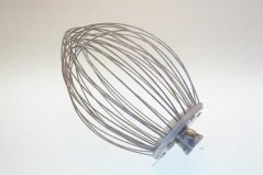 Drotrutt a Ballongform mat engem Metallgrëff an engem Uschlossstëft.