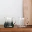 Elegant smoke grey glass coffee carafe Fellow Mighty Small Glass Carafe with a capacity of 500 ml.