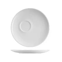 White Isabelle saucer, diameter 16 cm