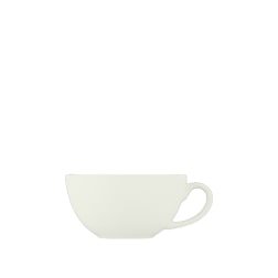 Vieille tasse blanche pour cappuccino