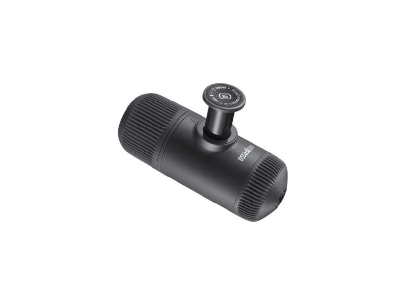 Wacaco Nanopresso v šedej farbe.