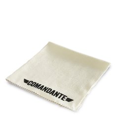 Comandante chiffon en coton pour bois 30 × 30 cm, blanc